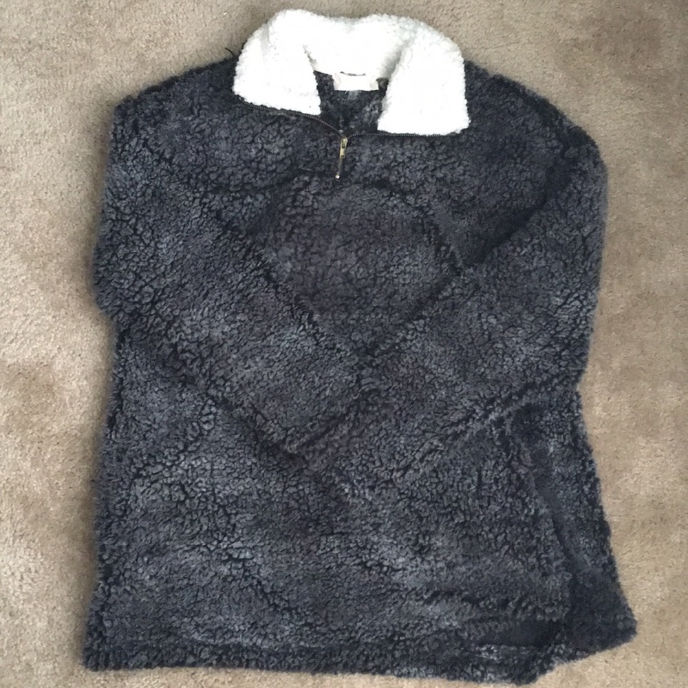 Altar’d State fuzzy pull over/jacket